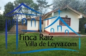 Casas de 132 m2 de construcción y 40 m2 de  construcción con lote de 3.668 m2, vereda el Roble de Villa de Leyva