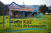 Casa  de 100 m2 construcción con lote de 10.997.40 m2, vereda el roble Villa de Leyva