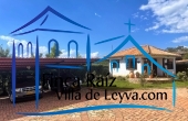 vista cabaña visitantes