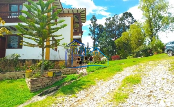 vista lateral desde la zona verde