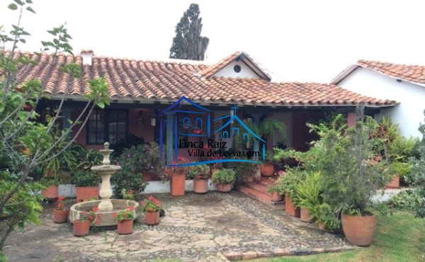 vista lateral de la casa