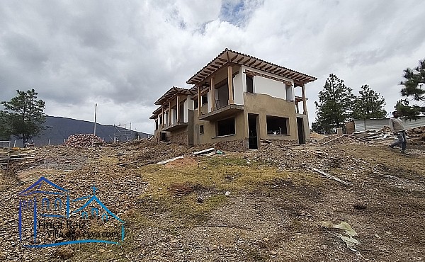 vista general de la construcción,  en venta y en desarrollo, vereda Monquirá , sector pozos azules, Villa de Leyva
