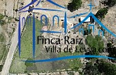 vista aérea Vista General Casa en venta de un piso y de 234 m² de construcción, con lote de 2000 m², (actualmente se está construyendo) vereda Monquirá, sector pozos azules, Villa de Leyva