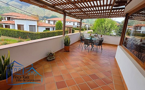 balcón, 2o. ´piso, Espectacular Casa en venta Condominio, ubicado en el área urbana, barrio la Palma, Villa de Leyva