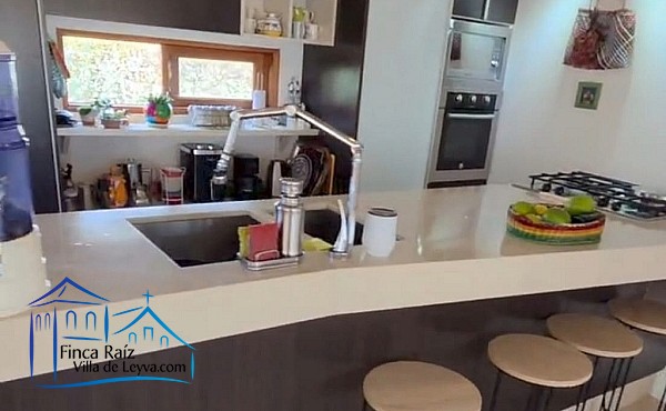 cocina Espectacular Casa en venta Condominio, ubicado en el área urbana, barrio la Palma, Villa de Leyva