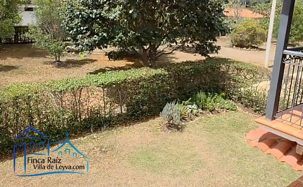 zona verde, parte posterior Espectacular Casa en venta Condominio, ubicado en el área urbana, barrio la Palma, Villa de Leyva