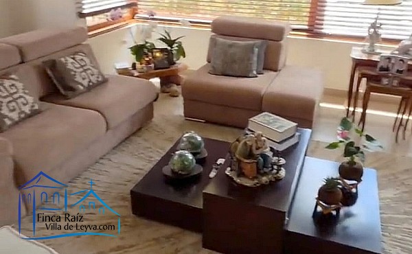 sala Espectacular Casa en venta Condominio, ubicado en el área urbana, barrio la Palma, Villa de Leyva