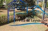 zona verde, parte posterior Espectacular Casa en venta Condominio, ubicado en el área urbana, barrio la Palma, Villa de Leyva