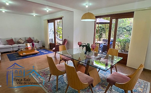 sala y comedor, Casa en venta , barrio el Carmen, área urbana, Villa de Leyva