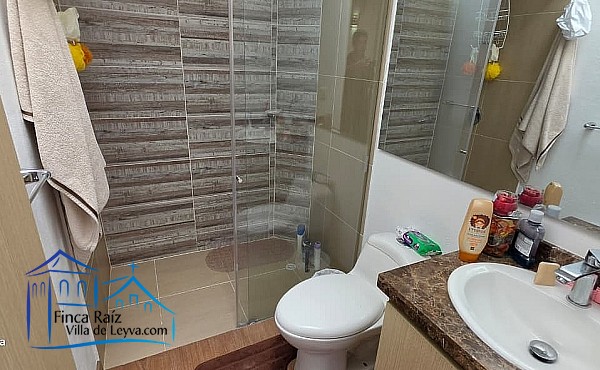baño, Casa en venta , barrio el Carmen, área urbana, Villa de Leyva