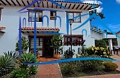 vista de frente , Casa en venta , barrio el Carmen, área urbana, Villa de Leyva