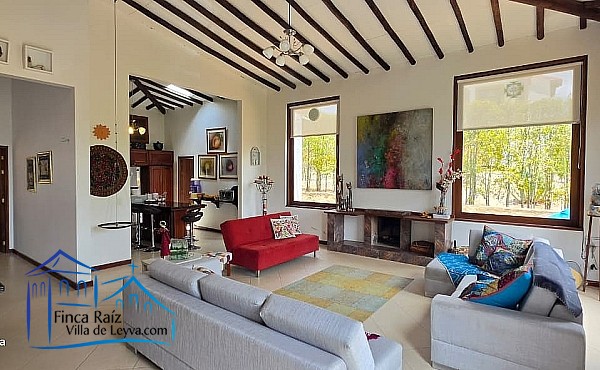 Casa de 190 m2 construcc. con lote de 650 m2, vereda el Espinal, Sáchica