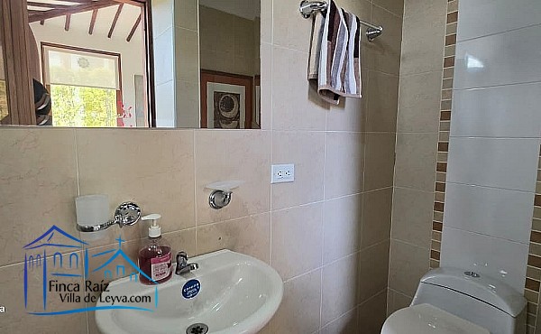 baño, Casa en venta, ubicada en la vereda el Espinal, Sáchica