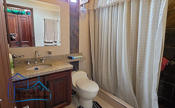 baño Casa en venta, ubicada en la vereda el Espinal, Sáchica 