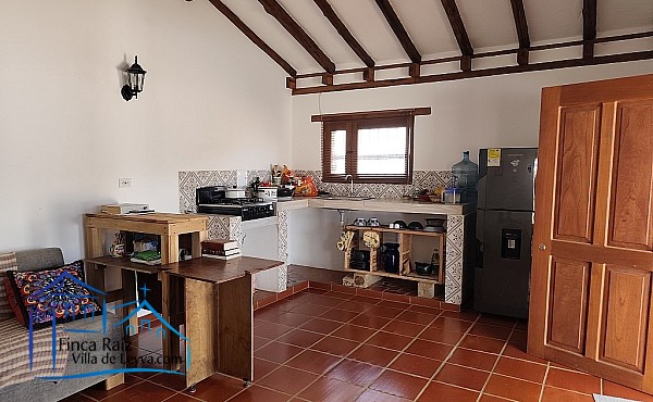 sala- cocina, casa en venta , vereda Ritoque, Villa de Leyva