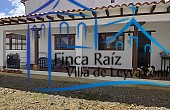 vista de la entrada principal, casa en venta , vereda Ritoque, Villa de Leyva