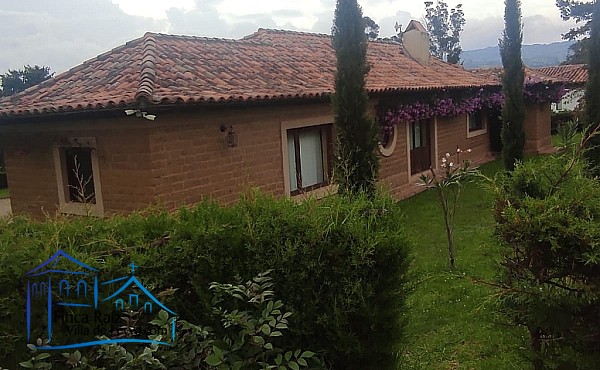 cerca viva, vista de costado, Casa en venta, conjunto cerrado,  vereda sabana baja, Villa de Leyva