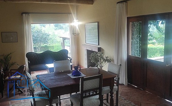 comedor, Casa en venta, conjunto cerrado,  vereda sabana baja, Villa de Leyva
