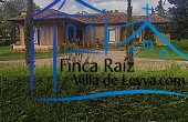 vista general, casa en venta, de 137 m2 constr., con lote de 1.506 mts2, conjunto cerrado,  vereda sabana baja, Villa de Leyva