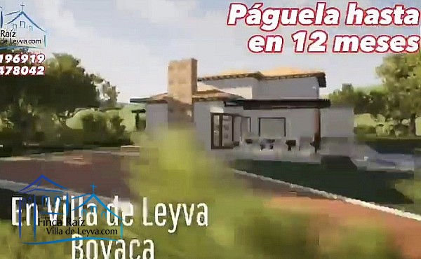 Render, Casa en venta, Conjunto Cerrado, conformado por 8 unidades, vereda el Roble, sector Alto de los Migueles, Villa de Leyva  
