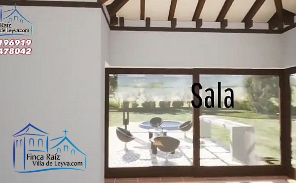 Render, Casa en venta, Conjunto Cerrado, conformado por 8 unidades, vereda el Roble, sector Alto de los Migueles, Villa de Leyva  