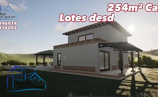 Render, Casa en venta, Conjunto Cerrado, conformado por 8 unidades, vereda el Roble, sector Alto de los Migueles, Villa de Leyva  