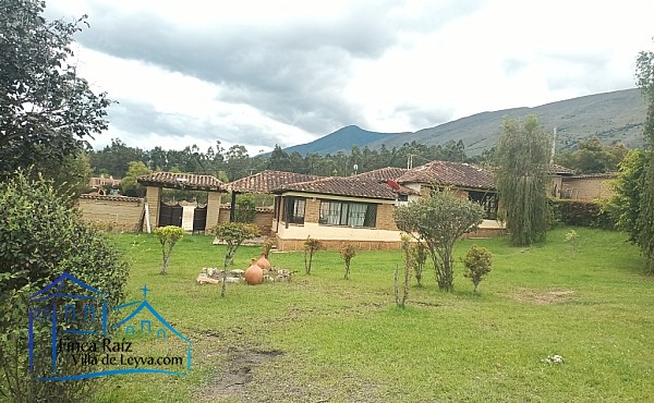 vista Zona verde, Casa en venta de 120 M2 de construcción y 1.500 m2 de terreno, vereda el Roble, Villa de Leyva