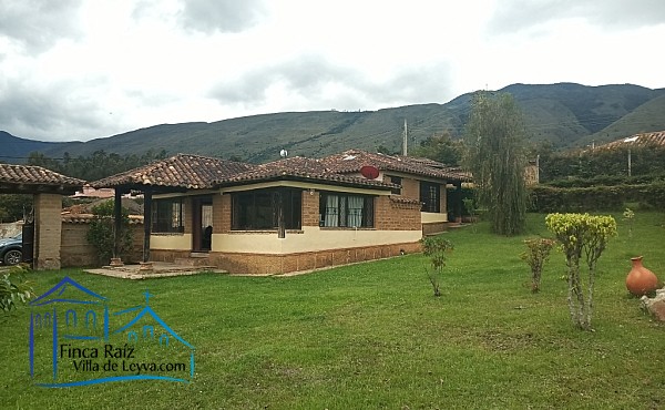 vista general del inmueble, Casa en venta de 120 M2 de construcción y 1.500 m2 de terreno, vereda el Roble, Villa de Leyva