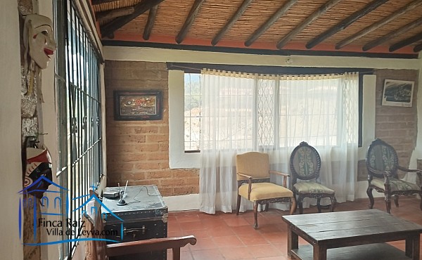 sala, Casa en venta , vereda el Roble, Villa de Leyva