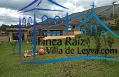 vista lateral del inmueble, Casa en venta de 120 M2 de construcción y 1.500 m2 de terreno, vereda el Roble, Villa de Leyva