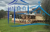 vista de costado del exterior del inmueble, Casa en venta de 3 habitaciones, 2 baños, sala, comedor, vereda el Roble, Villa de Leyva