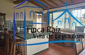 cocina abierta e integrada a la sala- comedor, Casa en venta , vereda el Roble, Villa de Leyva