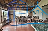 zona social, Casa en venta de 120 M2 de construcción y 1.500 m2 de terreno, vereda el Roble, Villa de Leyva