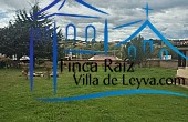 zona verde, y muros de encerramiento, Casa en venta , vereda el Roble, Villa de Leyva